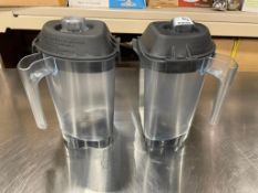 (2) VITAMIX ASY195 BLENDER CONTAINERS
