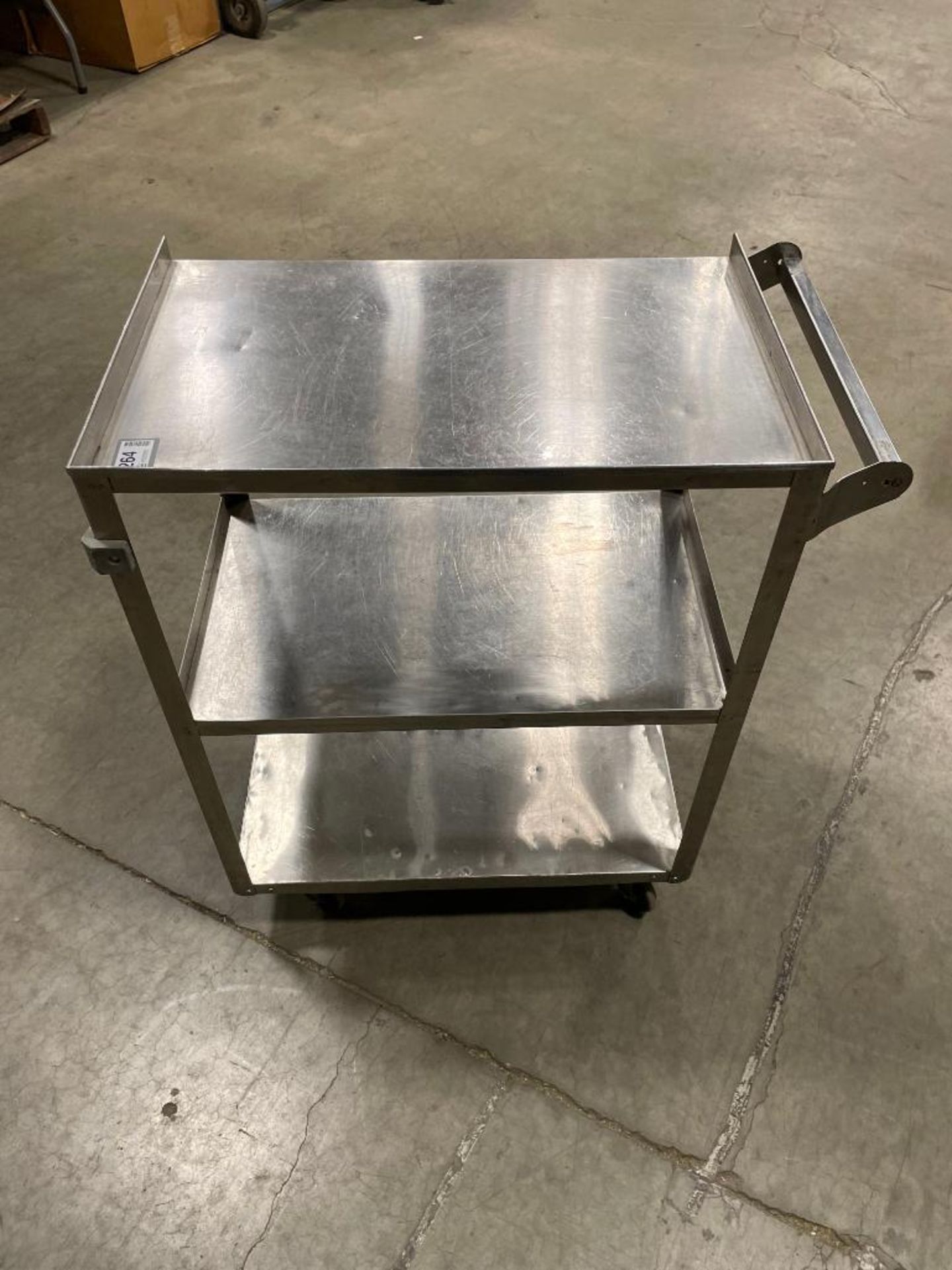 LAKESIDE 411 STAINLESS STEEL UTILITY CART 15" X 24" - 500 LB CAPACITY - Image 4 of 6