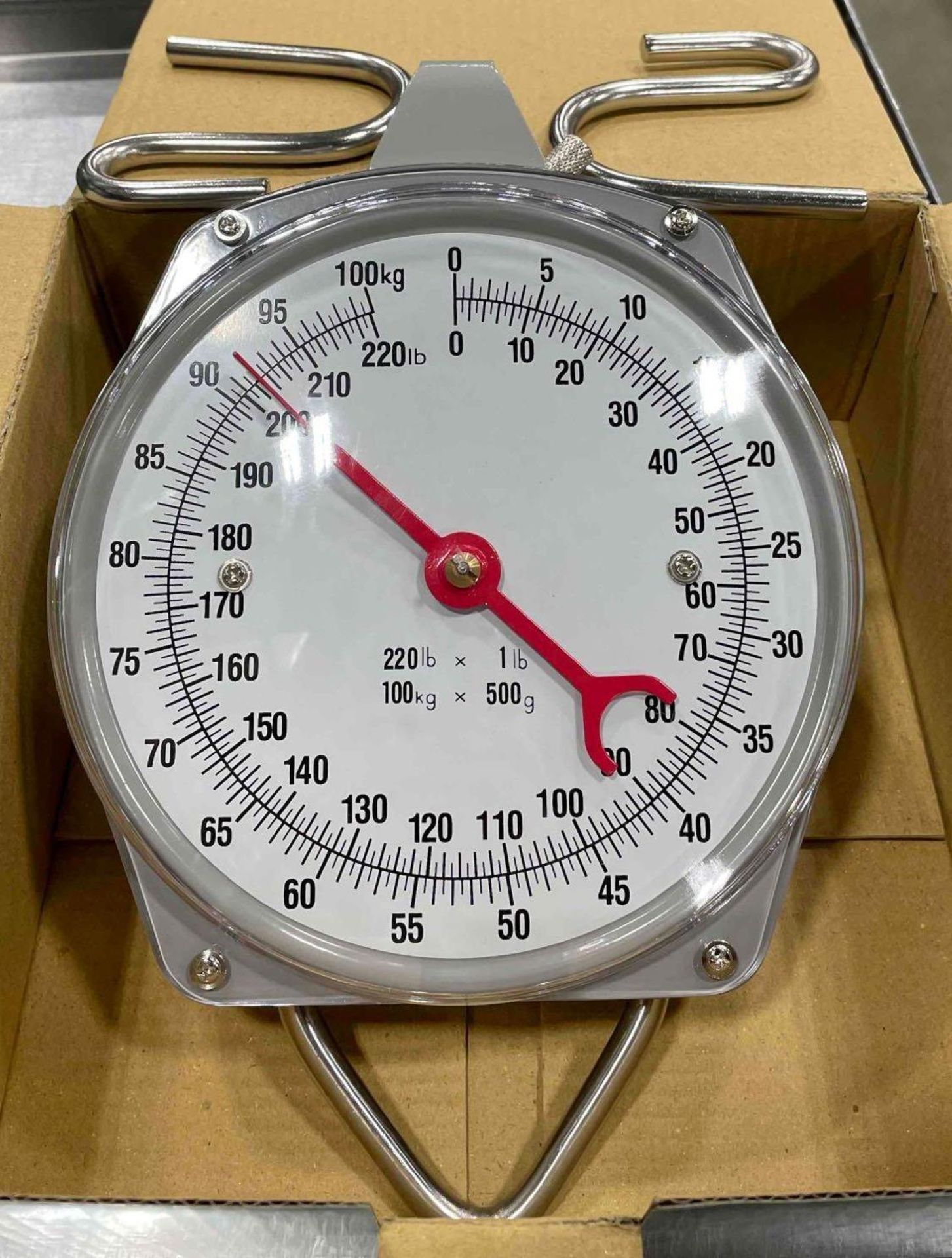 (2) NEW HANGING DIAL SCALE - 100 KG - NEW - Image 2 of 4