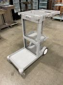 GREY JANITORIAL CART