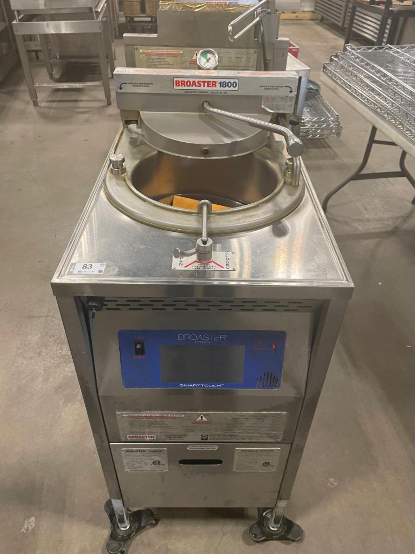 BROASTER 1800GH PRESSURE FRYER - Image 12 of 13