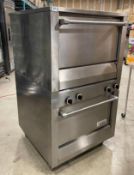 GARLAND M2R MASTER SERIES HEAVY DUTY NATURAL GAS DOUBLE OVEN