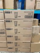 16OZ/480ML WAVE MIXING GLASSES, ARCOROC C8887 - 6 CASES - NEW