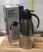 2 LITER STAINLESS STEEL CARAFE - HOT AND COLD SERVER - FOCUS KPW9113 - NEW
