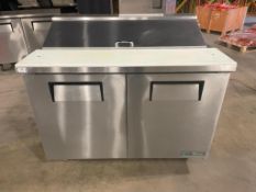 TRUE TSSU-48-12-HC 48" REFRIGERATED TWO DOOR PREP TABLE