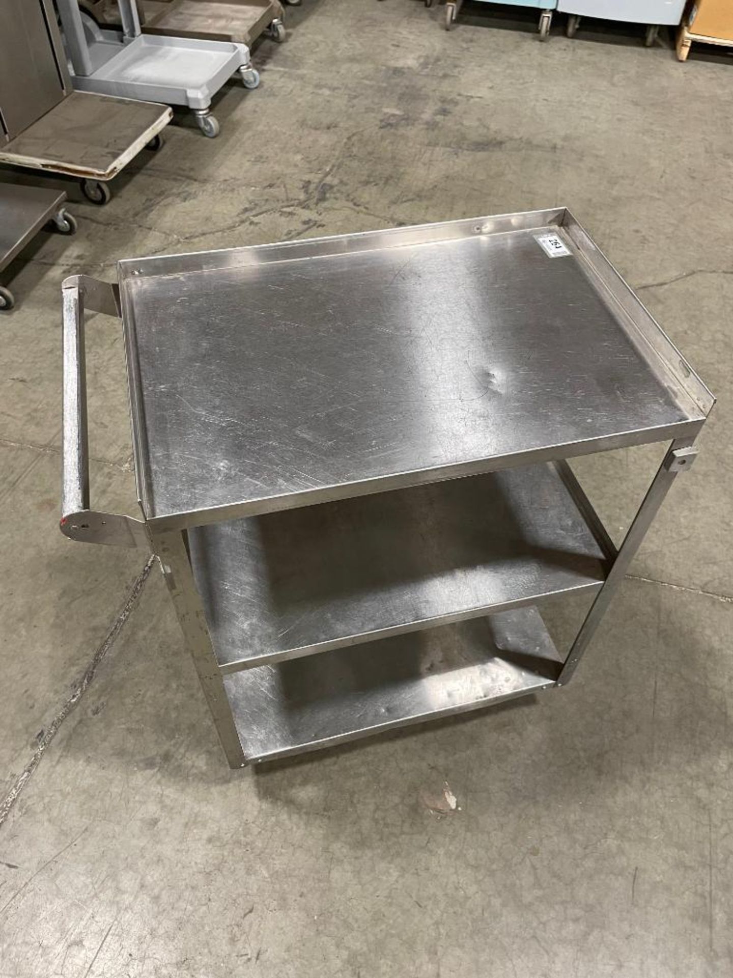 LAKESIDE 411 STAINLESS STEEL UTILITY CART 15" X 24" - 500 LB CAPACITY - Image 3 of 6