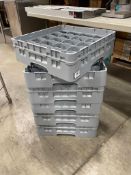 (6) ASSORTED CAMBRO DISHWASHER RACKS