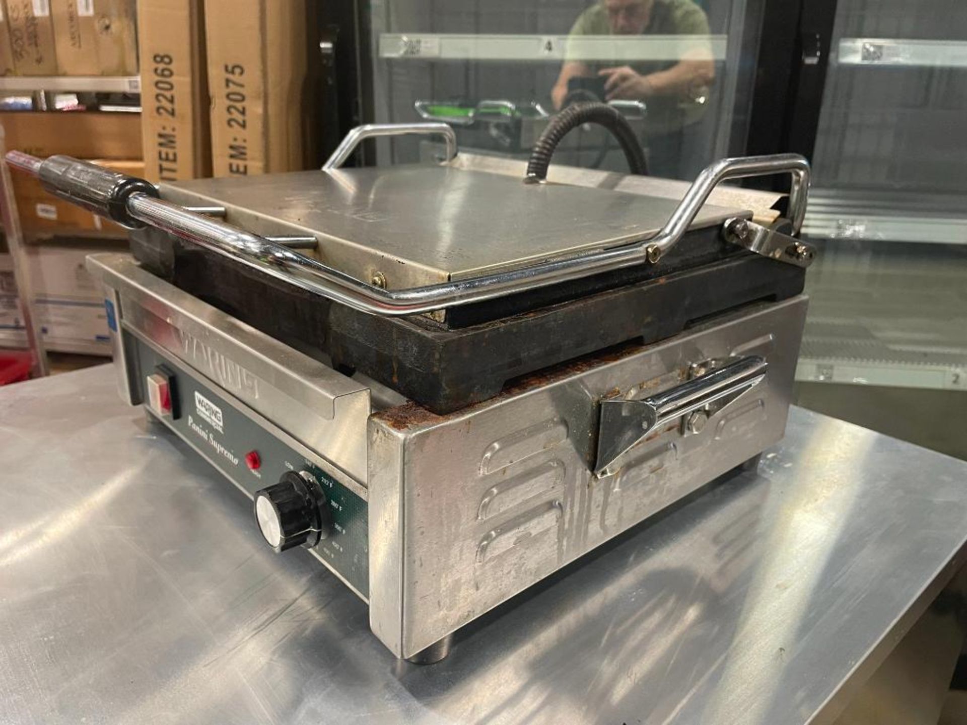 WARING COMMERCIAL WPG250C PANINI SUPREMO GRILL - Image 5 of 9