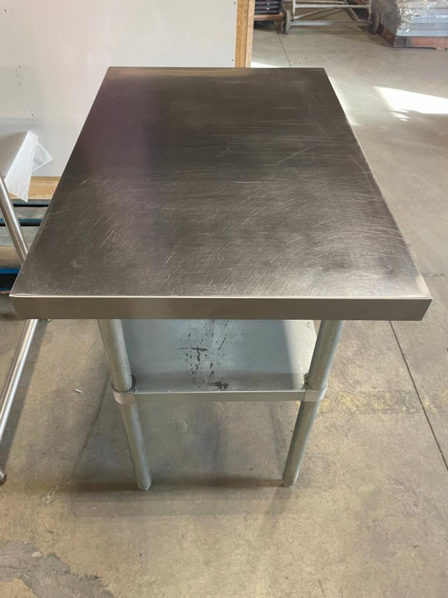 EFI 36" X 24" STAINLESS STEEL WORK TABLE - Image 3 of 6