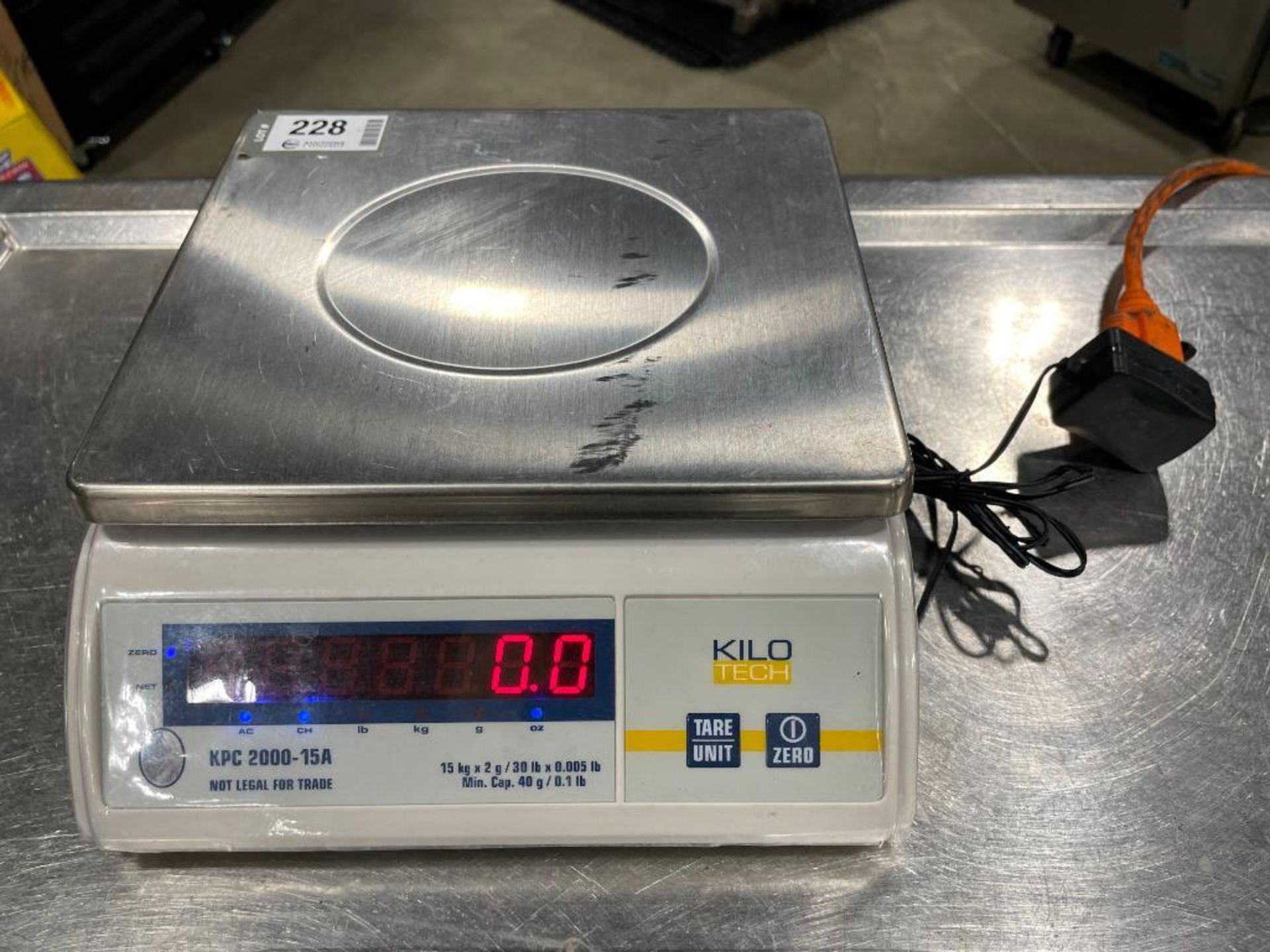 KILOTECH KPC 2000-15A PORTION SCALE