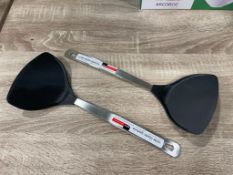 AMCO NYLON WIDE BLADE SPATULA - LOT OF 2 - NEW