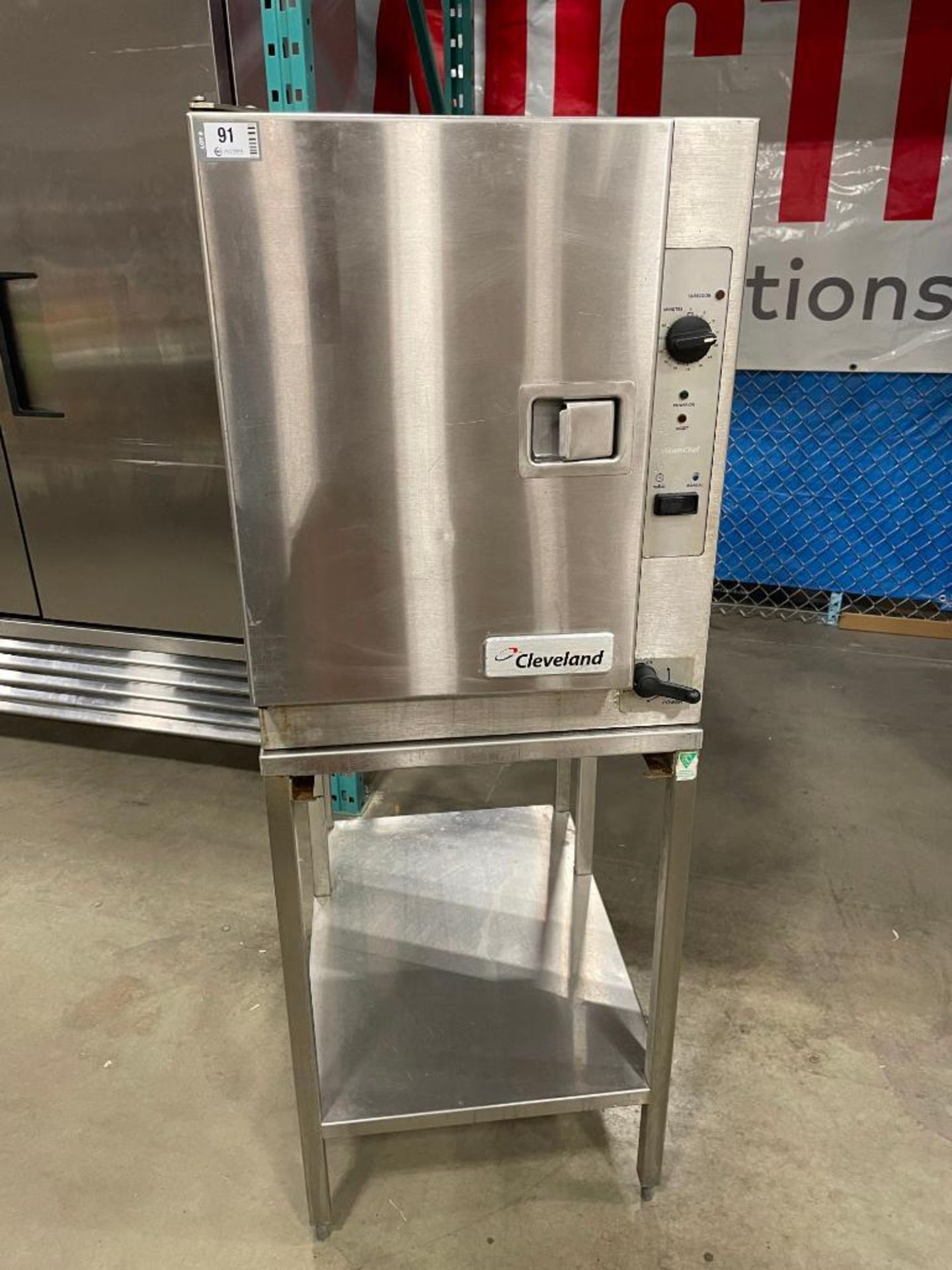 CLEVELAND 22CET6.1 ELECTRIC BOILERLESS CONVECTION STEAMER WITH STAND - Image 3 of 13