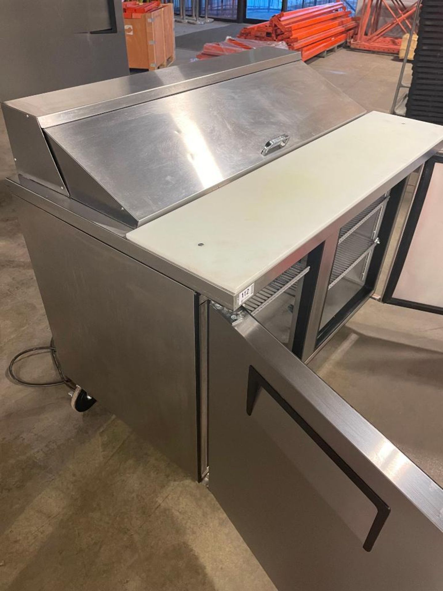 TRUE TSSU-48-12-HC 48" REFRIGERATED TWO DOOR PREP TABLE - Image 10 of 15