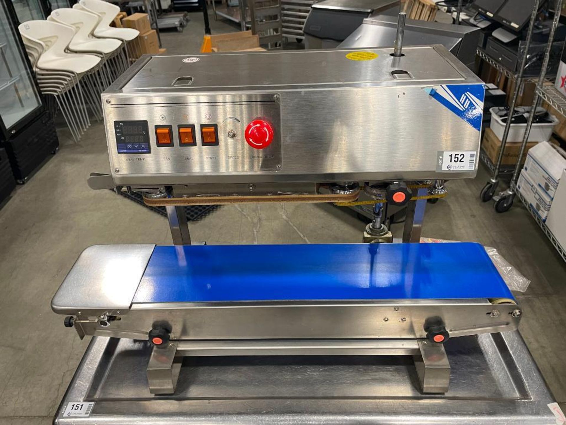 SEALER SALES FR-770II VERTICAL CONTINUOUS BAND SEALER - Image 9 of 13