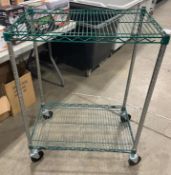 2 TIER WIRE STORAGE RACK