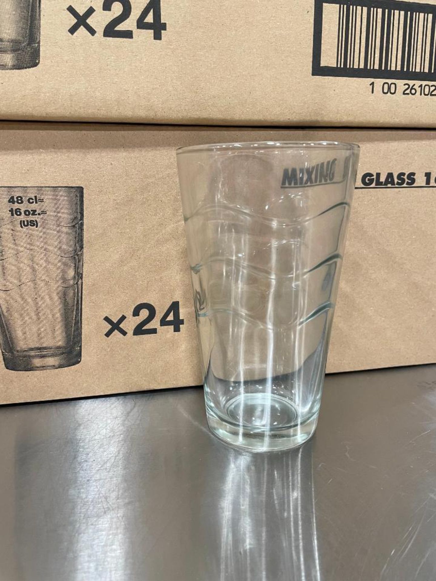 16OZ/480ML WAVE MIXING GLASSES, ARCOROC C8887 - 6 CASES - NEW - Image 2 of 3