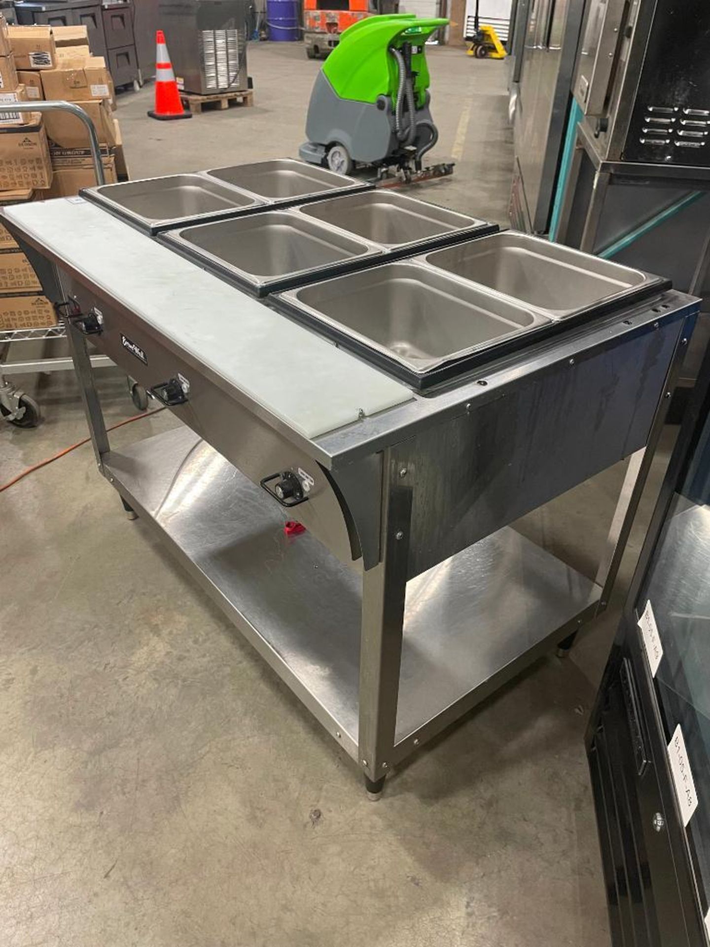 VOLLRATH SERVE WELL 3-WELL STEAM TABLE - Image 5 of 11