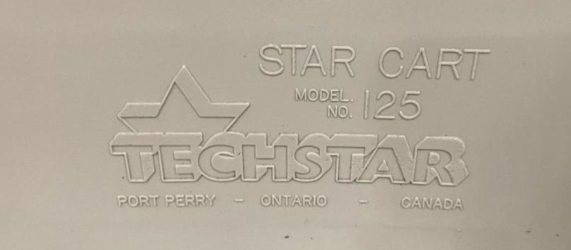 GREY TECHSTAR PLASTIC MINI UTILITY STAR CART - Image 5 of 6