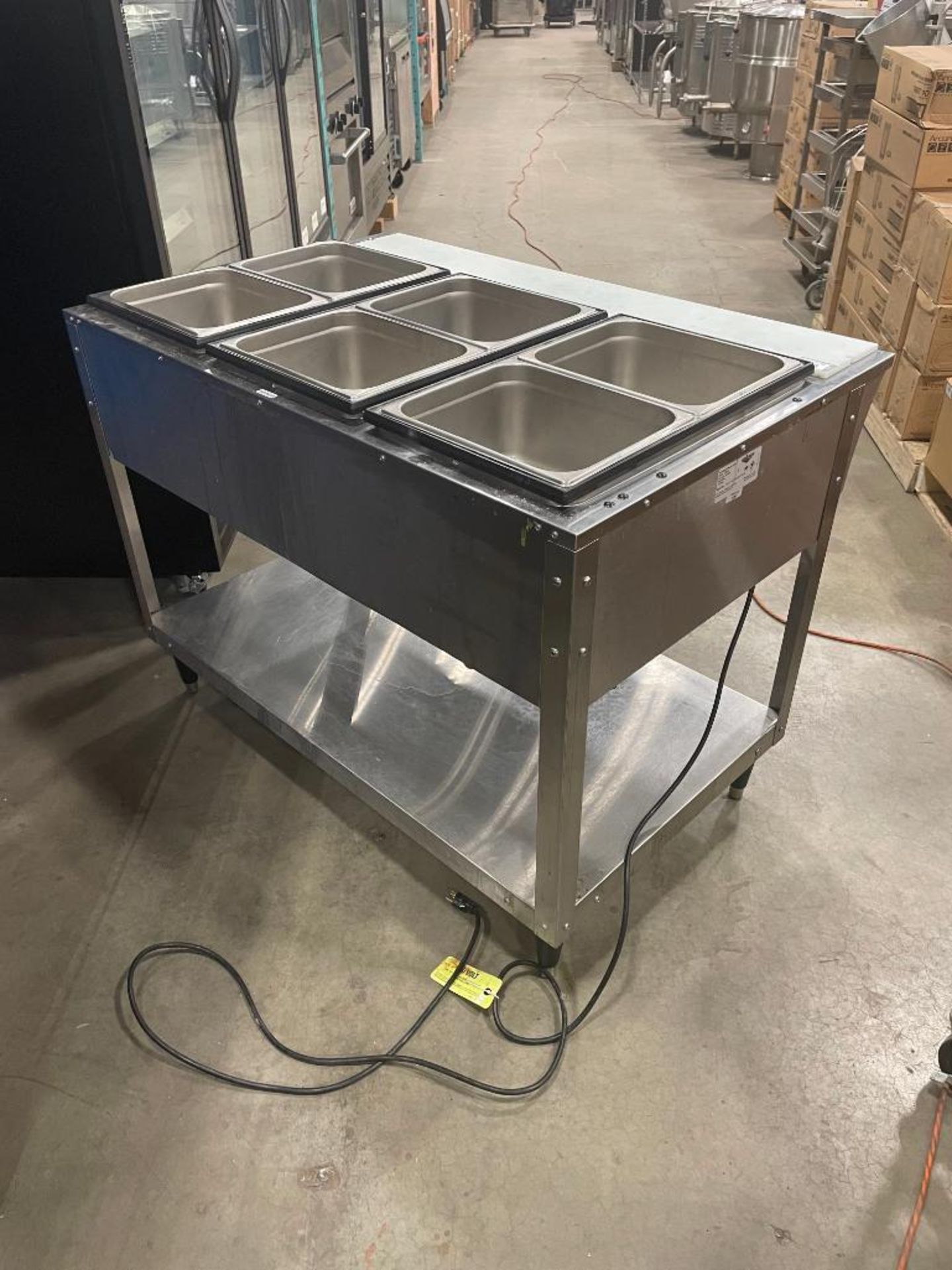 VOLLRATH SERVE WELL 3-WELL STEAM TABLE - Image 3 of 11