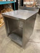 24" STAINLESS STEEL STORAGE CABINET