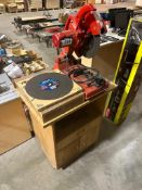 Milwaukee 14" Abrasive Cut-Off Saw w/ Blades, Rolling Cabinet, etc.