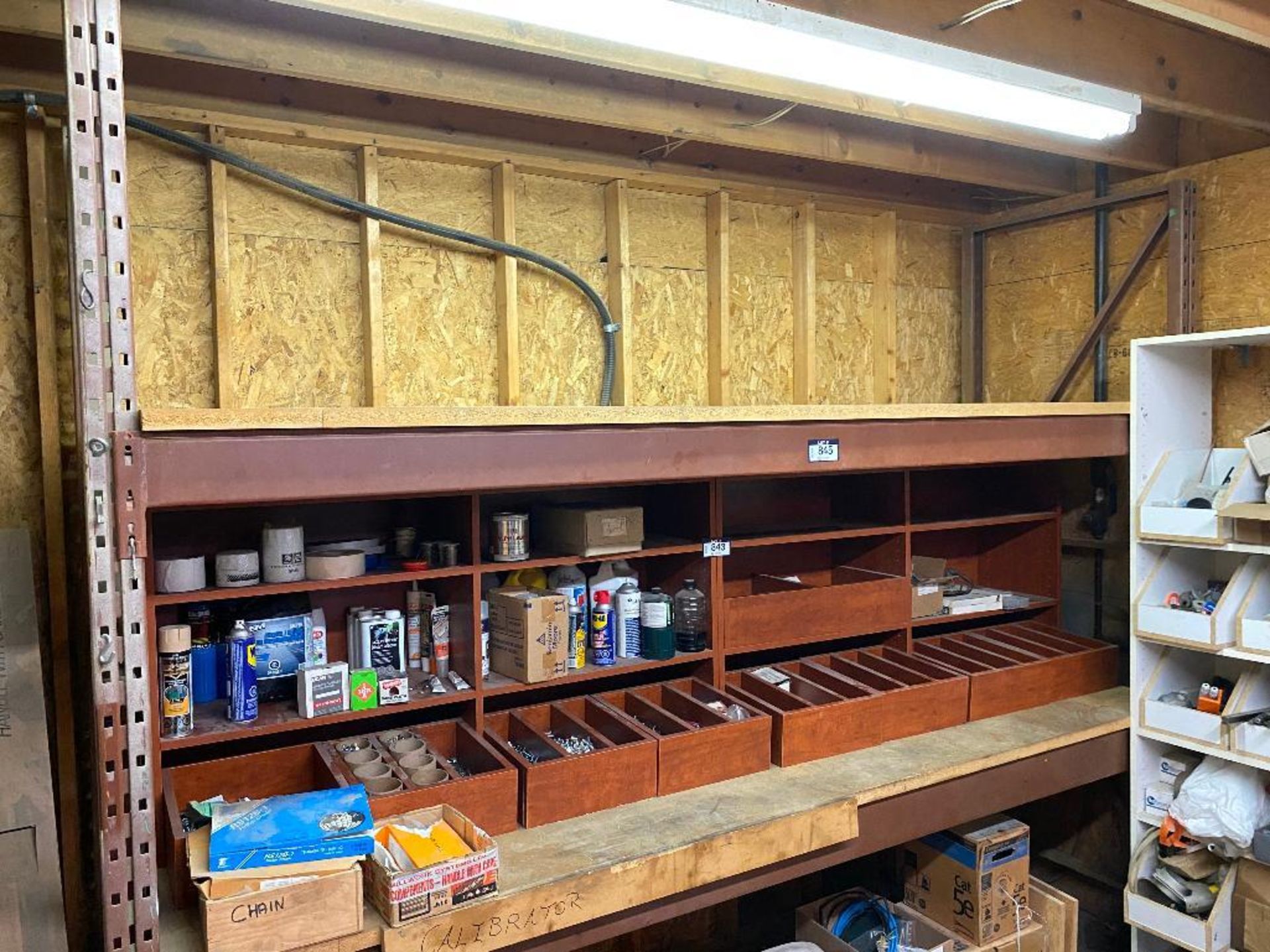 106" X 36" X 10' Pallet Racking w/ 2-Uprights, 4-Beams - Image 2 of 3