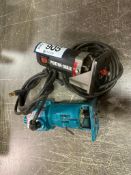 Lot of (1) Makita 3700B Trimmer and (1) Porter Cable Laminate Trimmer