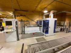 2008 WEEKE OPTIMAT BHX500 Double-Sided CNC Processing Centre, Drilling & Routing Top + Bottom