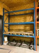 (1) 12.5' X 42" X 9.5' Section of Pallet Racking w/ 6-Beams, 2-Uprights