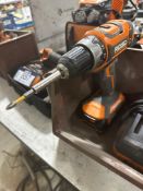 Lot of Ridgid 18V R860053 1/2” Drill w/ (1) Battery, Charger