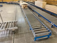 44' X 27" Curved Rolling Conveyor