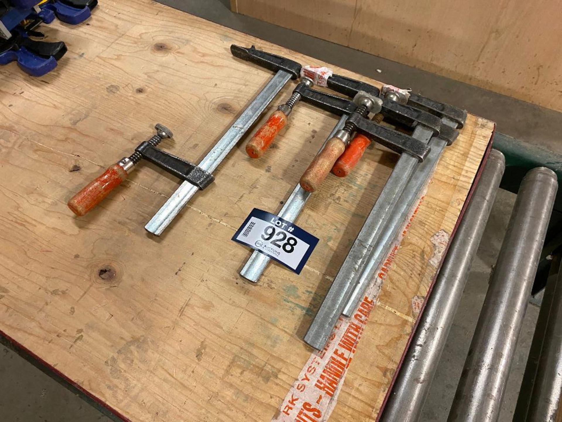 Lot of (4) Asst. 16" Bar Clamps - Image 2 of 3