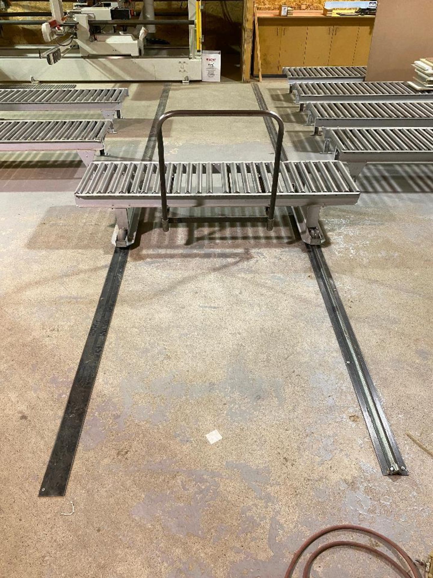 78" X 24" Mobile Roller Conveyor w/ Approx. 22' Track - Image 3 of 3
