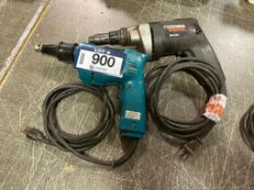 Lot of Makita Drywall Gun and Black and Decker Drywall Gun