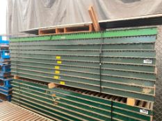Lot of (10) 24" X 120" Roller Conveyors