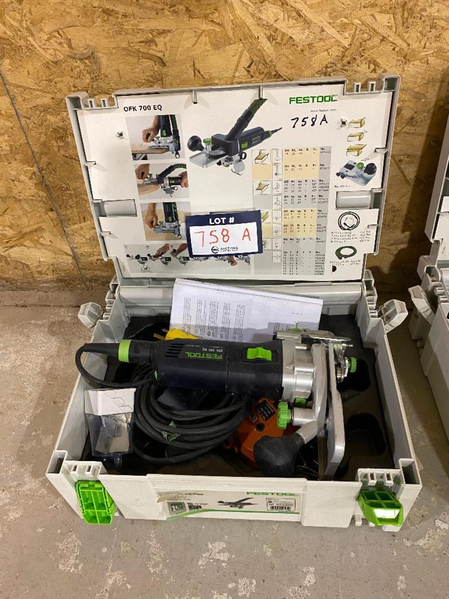 Festool OFK700EQ+ Laminate Trimmer