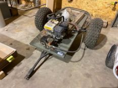 Pressure Washer Wagon w/ Honda Gasoline Pump