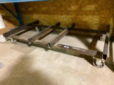 4' X 7' Steel Mobile Material Cart