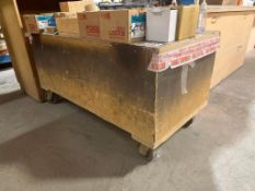 24" X 48" X 25" Rolling Cart Bench