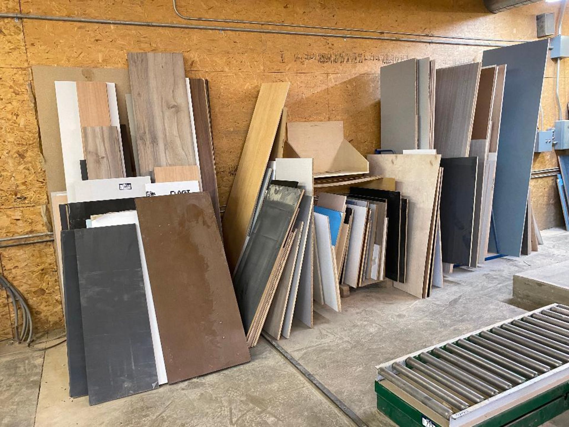 Lot of Asst. Material Including Laminated Panels, etc.