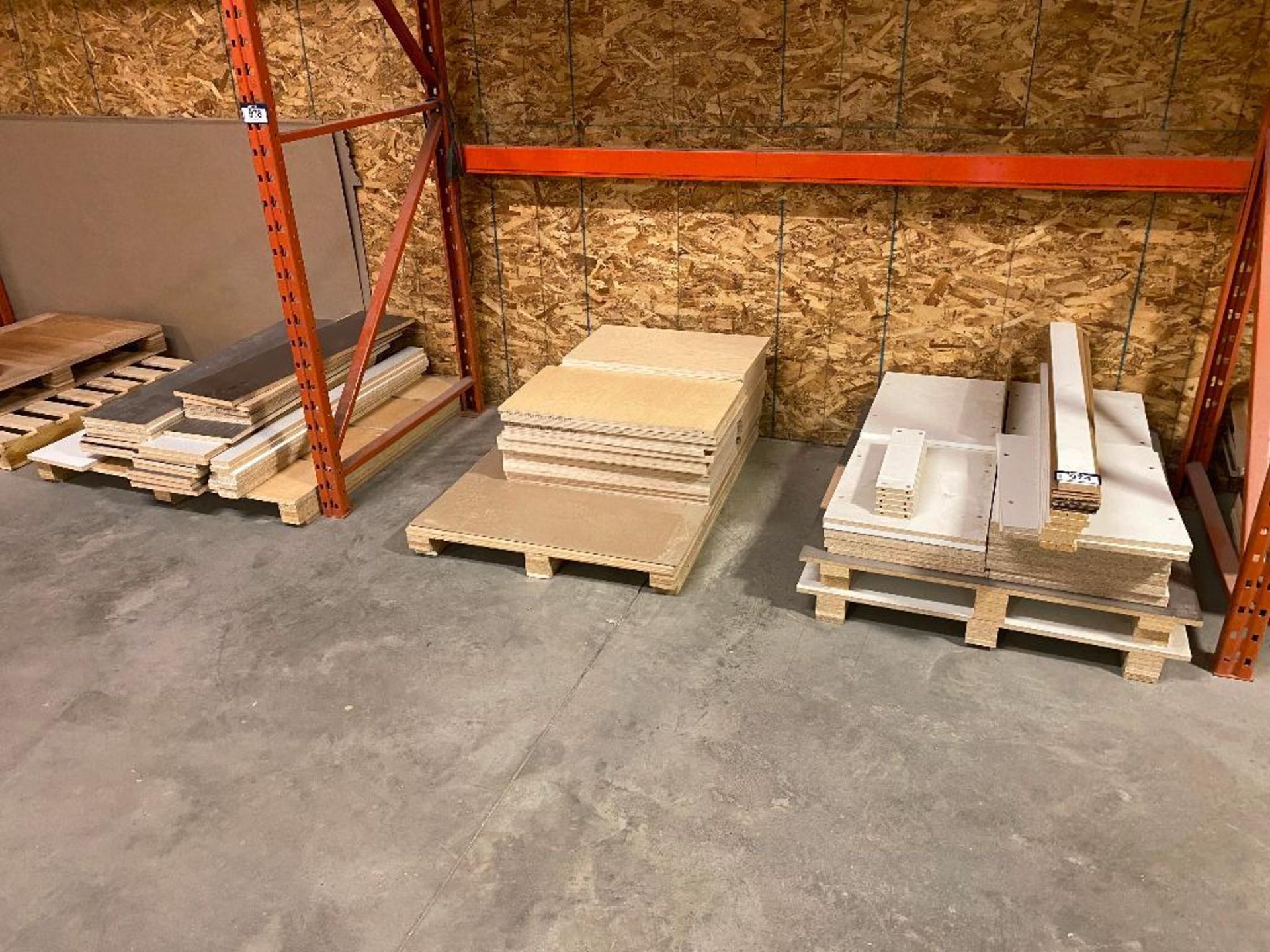 Lot of (3) Pallets of Asst. Panel Material