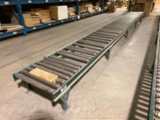 25' X 24" X 14" Roller Conveyor