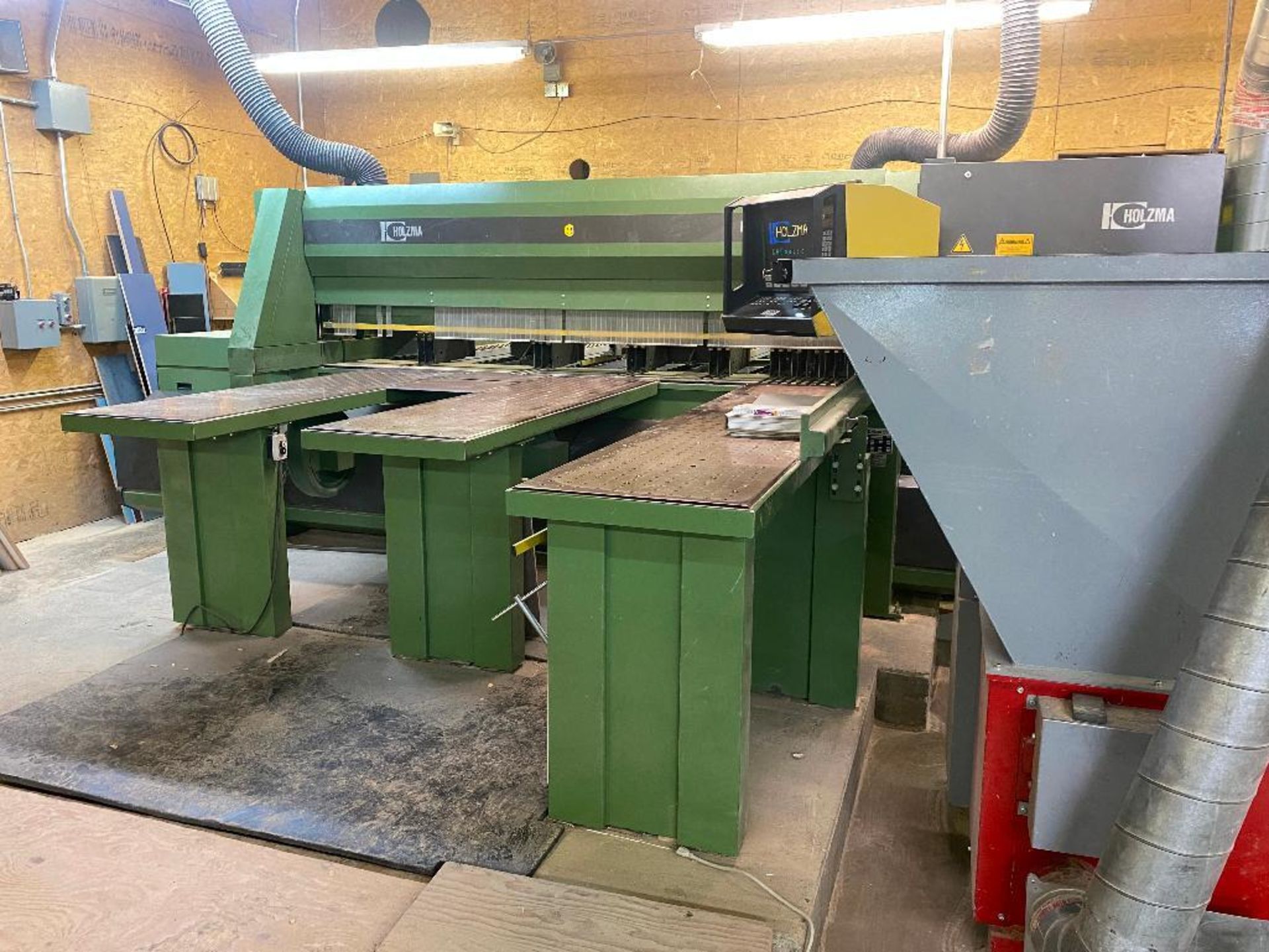 1994 Holzma HPL 22-32-16 10' Rear-Feed Beam Saw, 208V, 60Hz, 3PH - Image 4 of 15