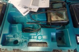 Lot of Makita Case w/18v Charger.