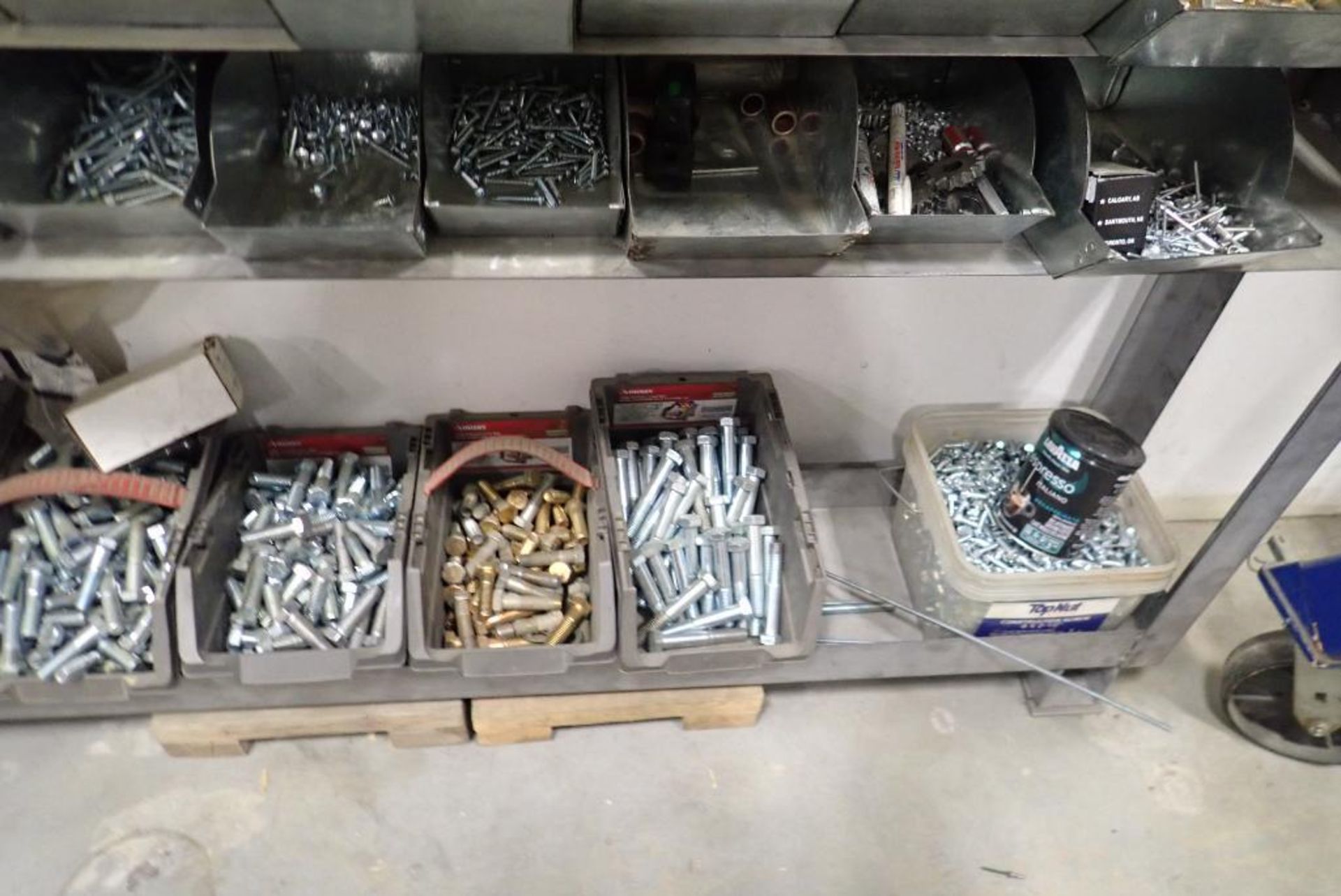 Lot of Bolt Bin w/ Asst. Nuts, Bolts, Screws, etc. - Image 6 of 6