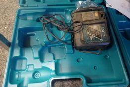 Lot of Makita Case w/18v Charger.
