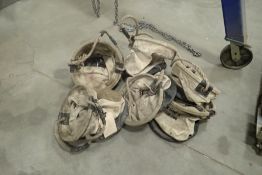 Lot of (6) Canvas Bolt Bags.