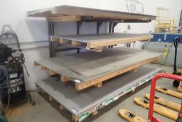 Single Sided 88"x50"x65" Cantilever Rack.