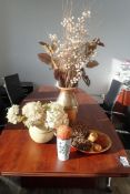 Lot of Decorative Floral Arrangements.