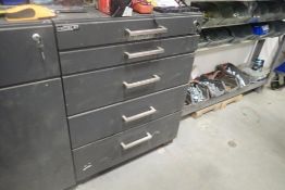 ProSlat Elite Series 5-drawer 30"x18"x35" Shop Cabinet.